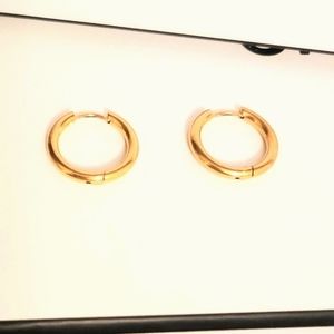 NEW Golden Hoop Earrings